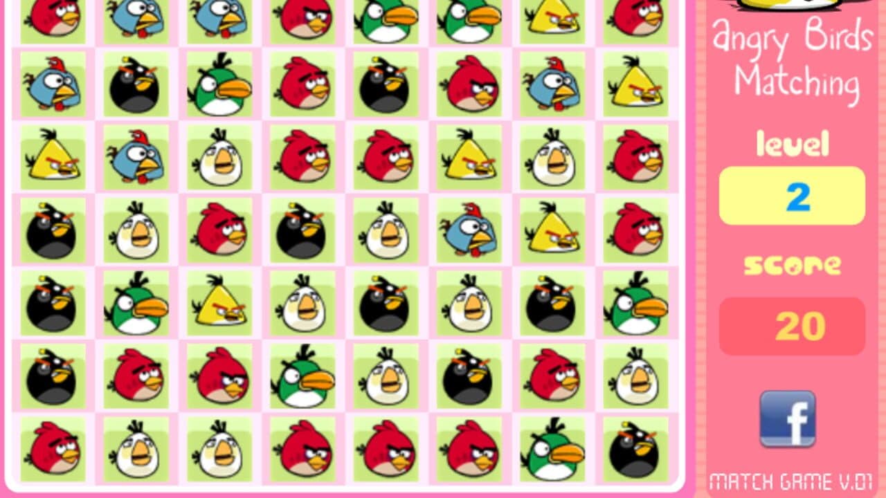 Angry Birds Matching